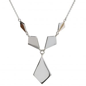 Metrica five kite necklace