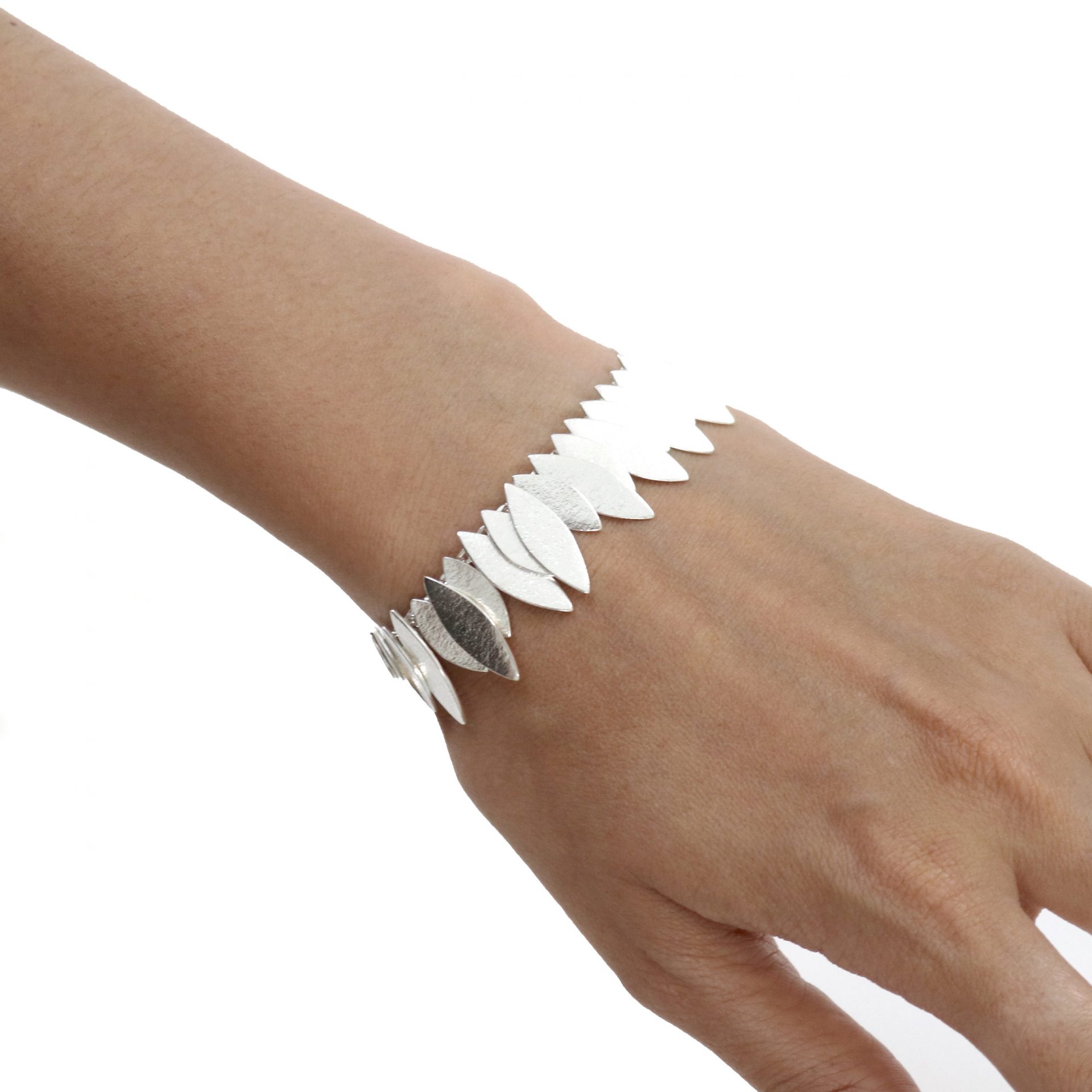Silver Icarus necklace & bracelet - Image 4