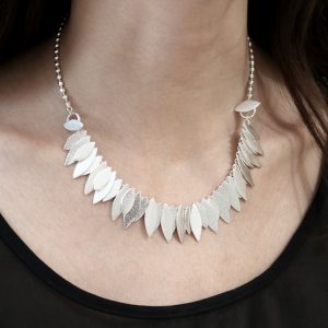 Silver Icarus necklace & bracelet - Image 2
