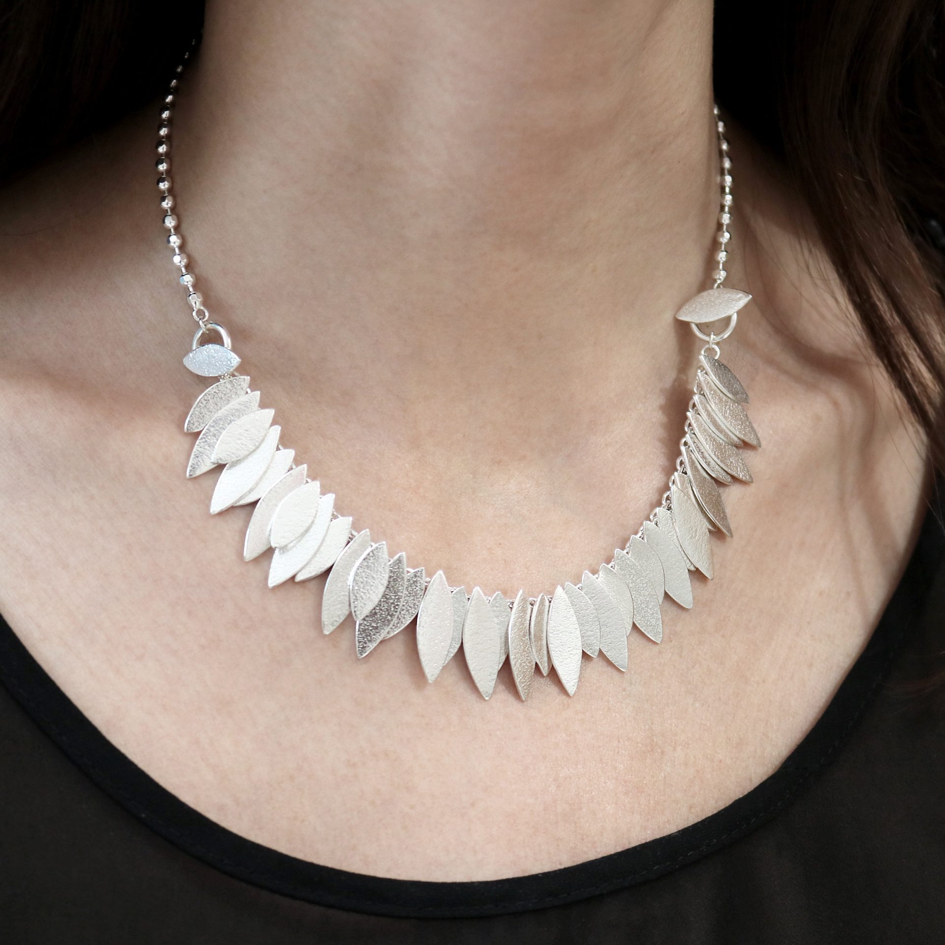 Silver Icarus necklace & bracelet - Image 2