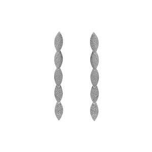 Icarus silver align earrings