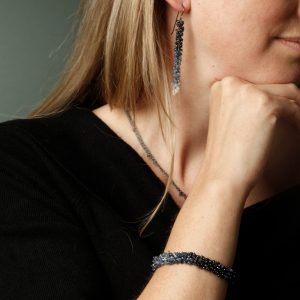 Ombre sapphire earrings - Image 5
