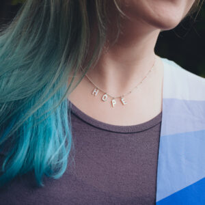 Alternative view of Hope necklace