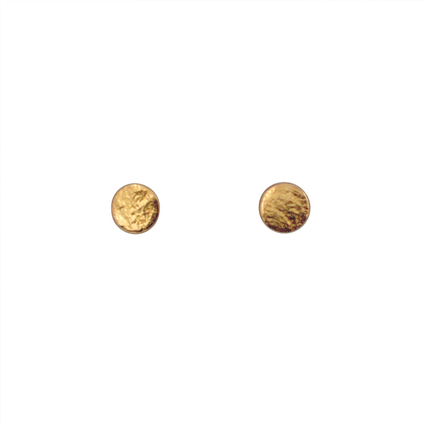Paillette vermeil small studs
