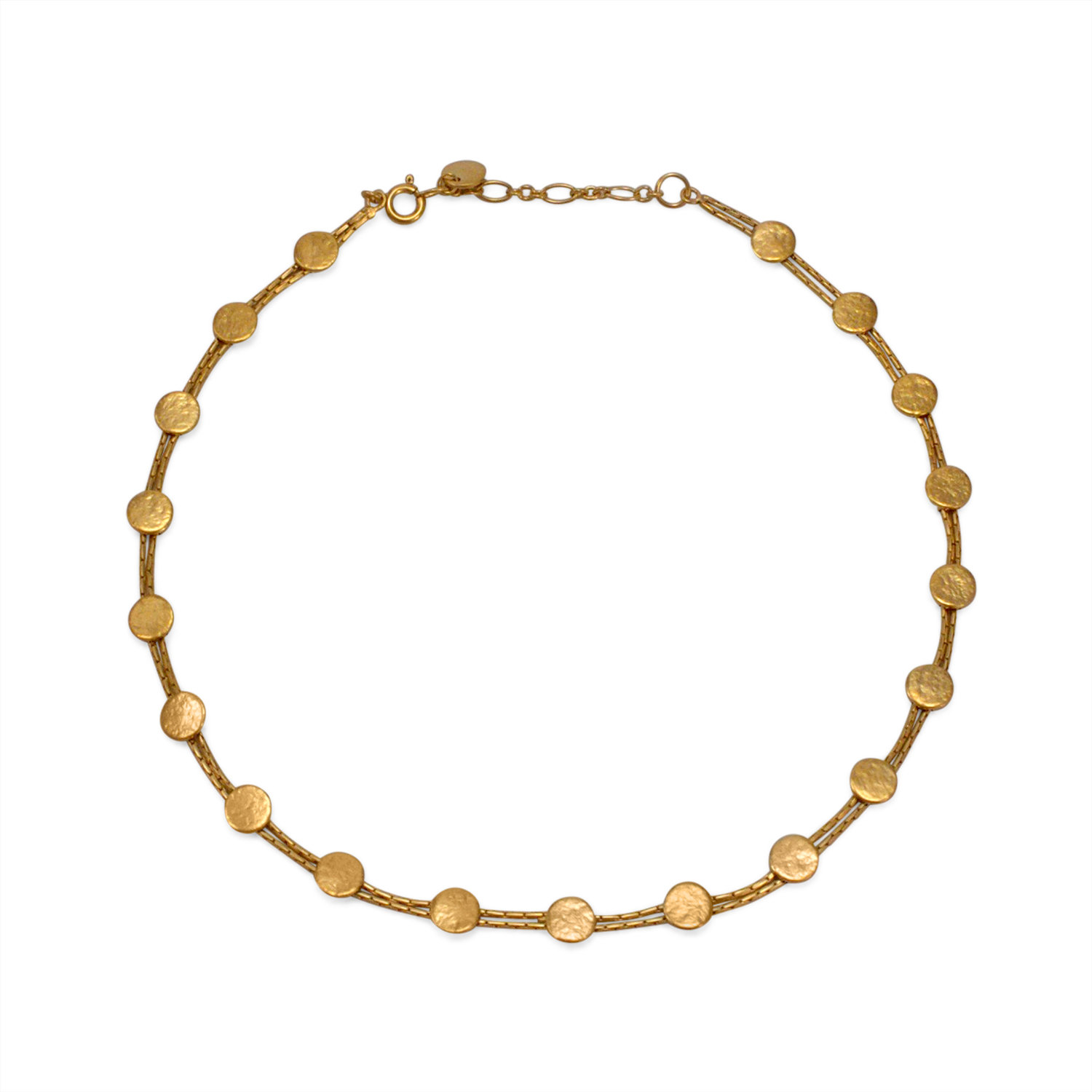 Paillette vermeil wrap choker - Image 2