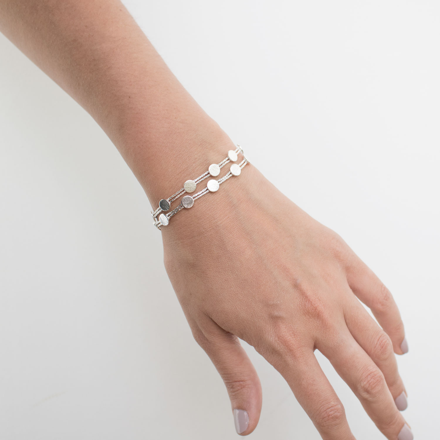 Paillette vermeil wrap choker - Image 3