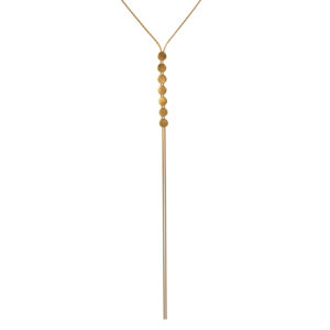 Paillette vermeil lariat - Image 2