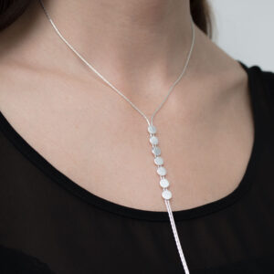 Paillette vermeil lariat - Image 3