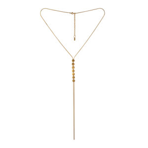 Paillette vermeil lariat