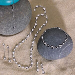 Coast pebble link necklace - Image 3