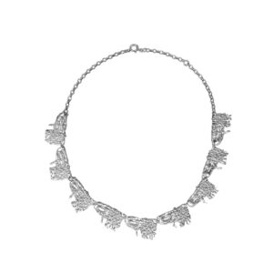 Urban fragment necklace