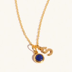 Golden initial pendant - Image 3
