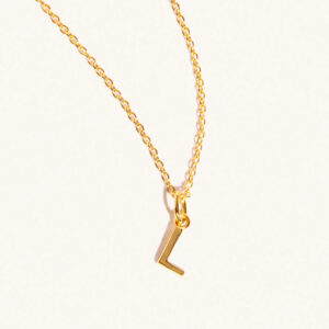Golden initial pendant - Image 5