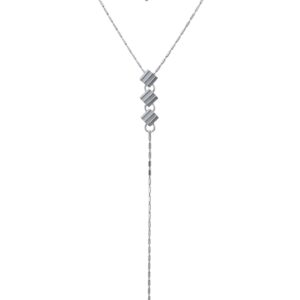 Metropolis silver lariat