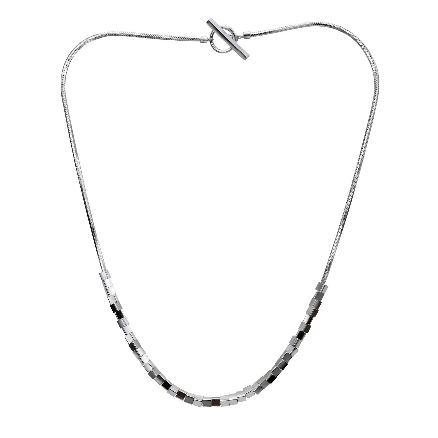 Metropolis T-bar necklace