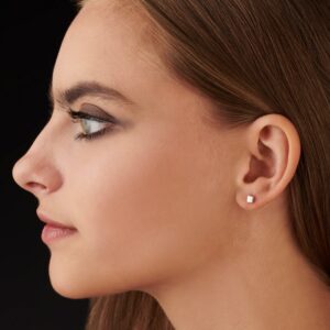 Alternative view of Metropolis cube studs