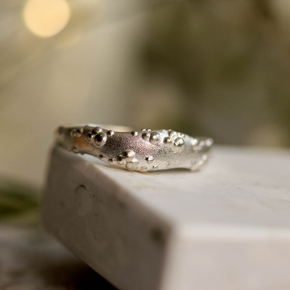 Orno wide silver ring - Image 2