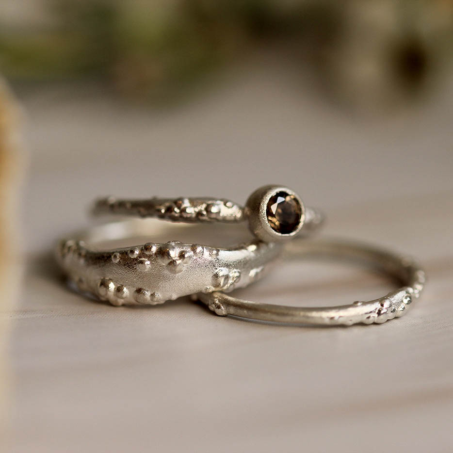 Orno wide silver ring - Image 3
