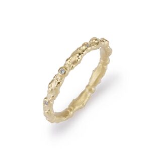 Orno gold diamond ring