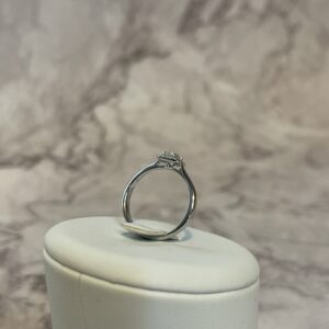 Celeste diamond halo ring - Image 3