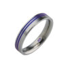 4mm offset grooves ring