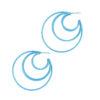 Titanium wire large fan hoops