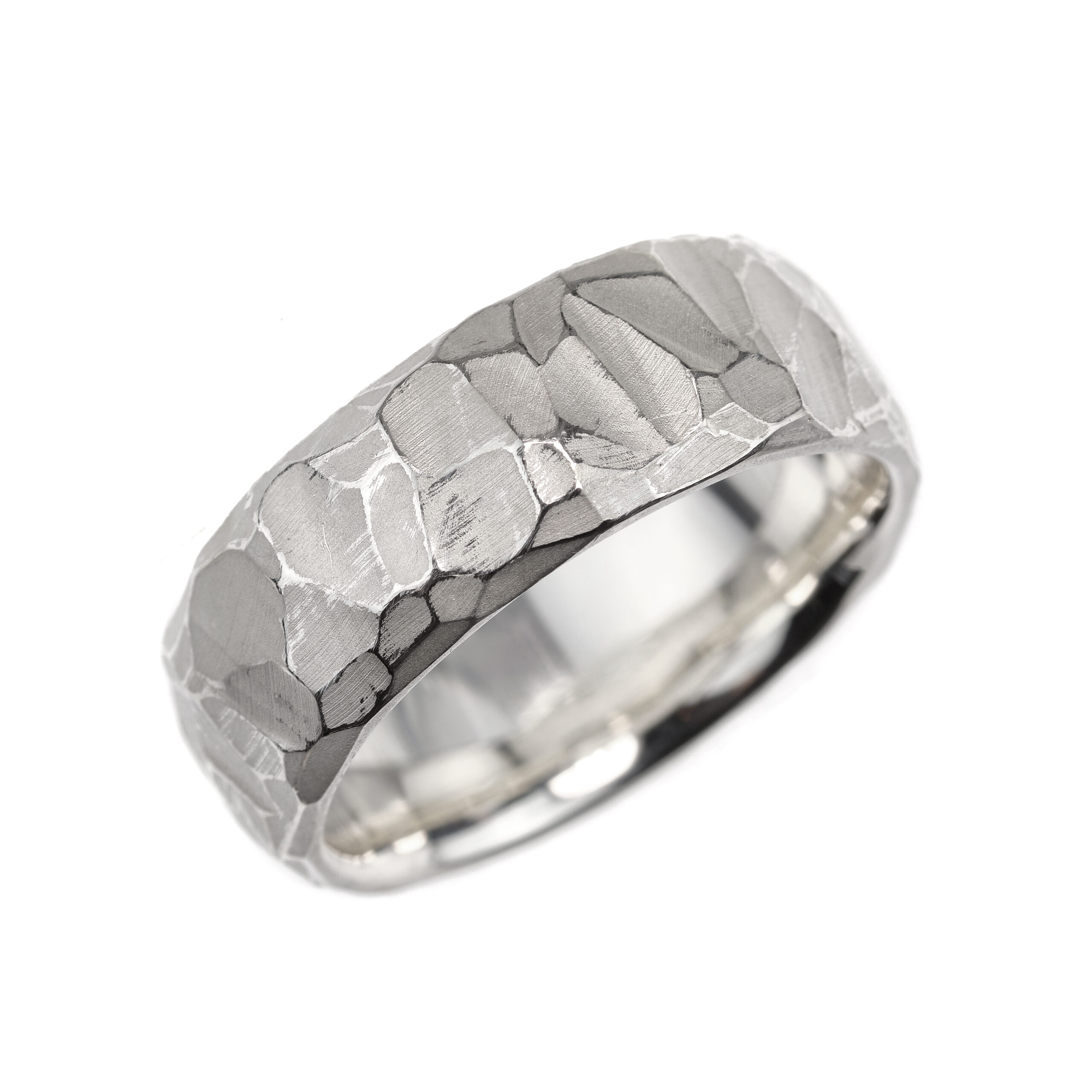 Flint silver band