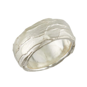Layers silver ring