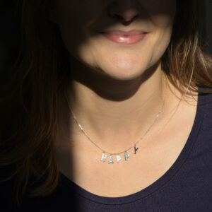 Happy necklace