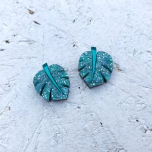 Monstera studs - Image 3