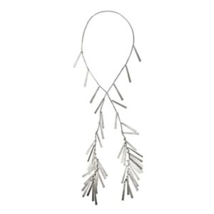 Unravelled Fringe necklace