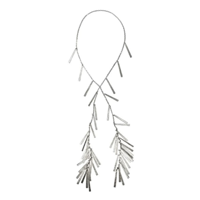 Unravelled Fringe necklace