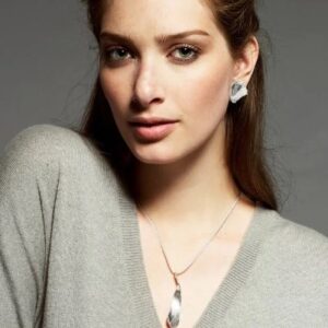 Alternative view of Edges kite earrings