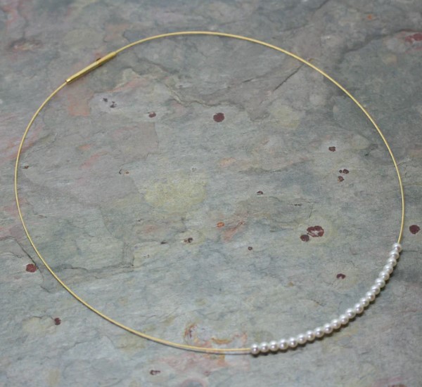 Abacus vermeil necklet