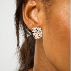 Fragments medium framework earrings - Image 3