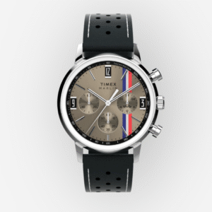 Marlin chronograph leather strap watch