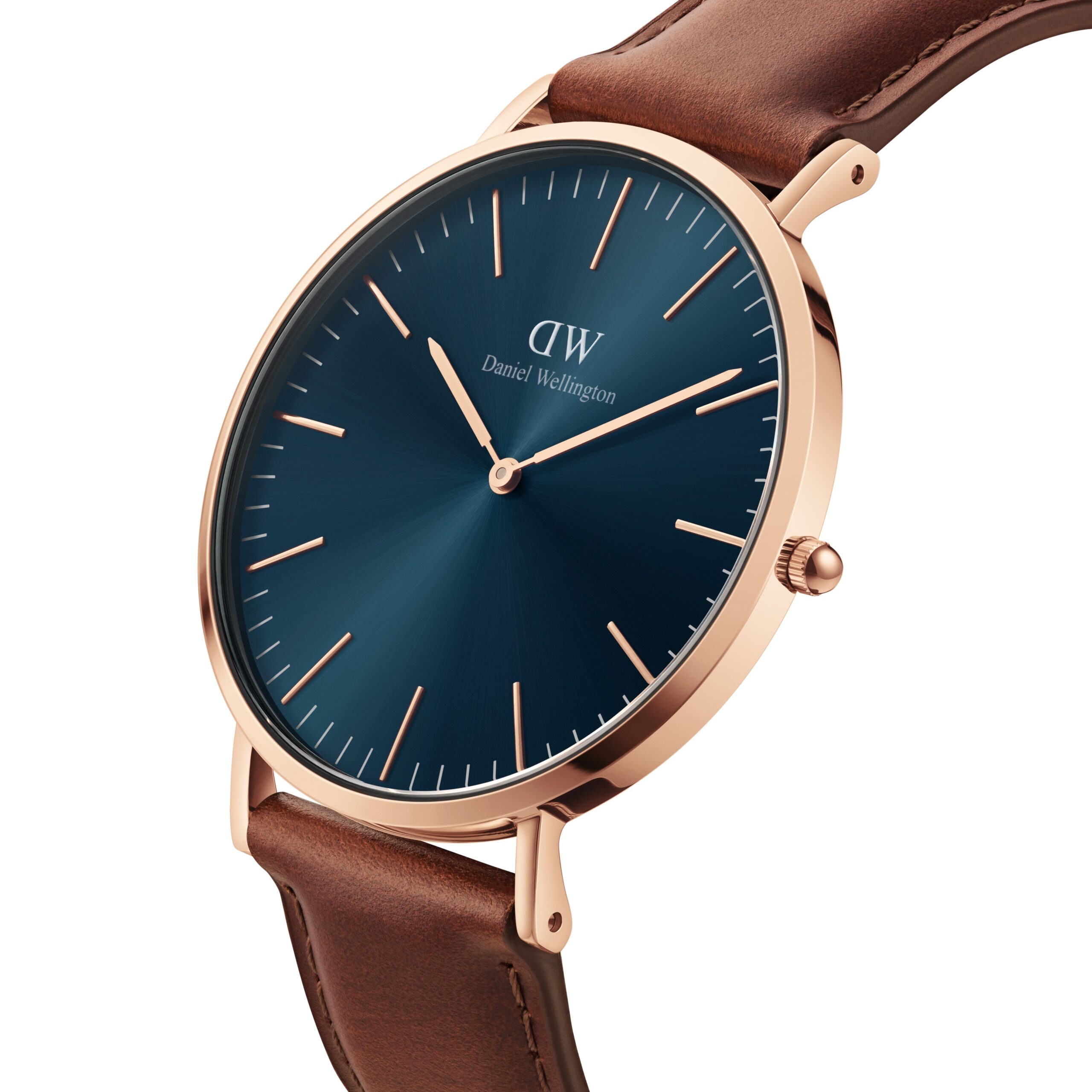 Classic St Mawes arctic rose gold watch
