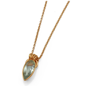 Komorebi green quartz pendant