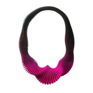 Crest statement necklace