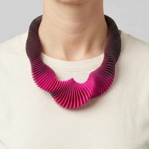 Alternative view of Crest statement necklace