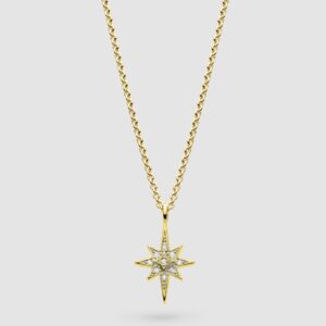 Céleste north star vermeil sparkle CZ petite